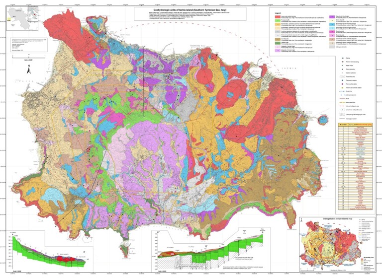 carta complessi idrogeologici ischia