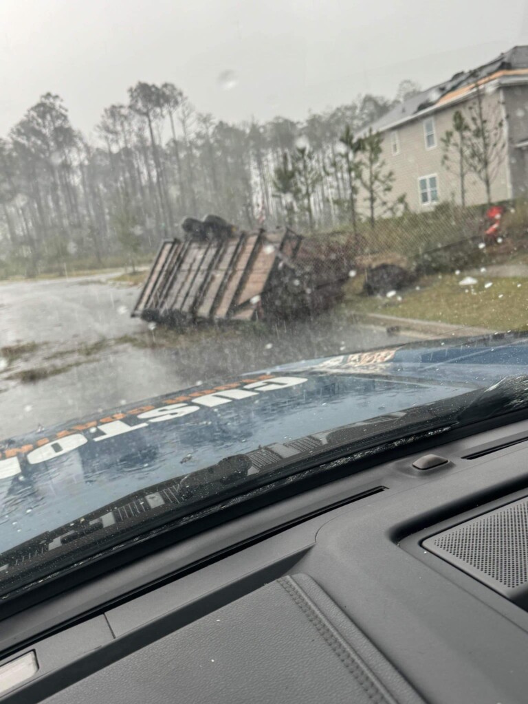 danni tornado St. Augustine florida