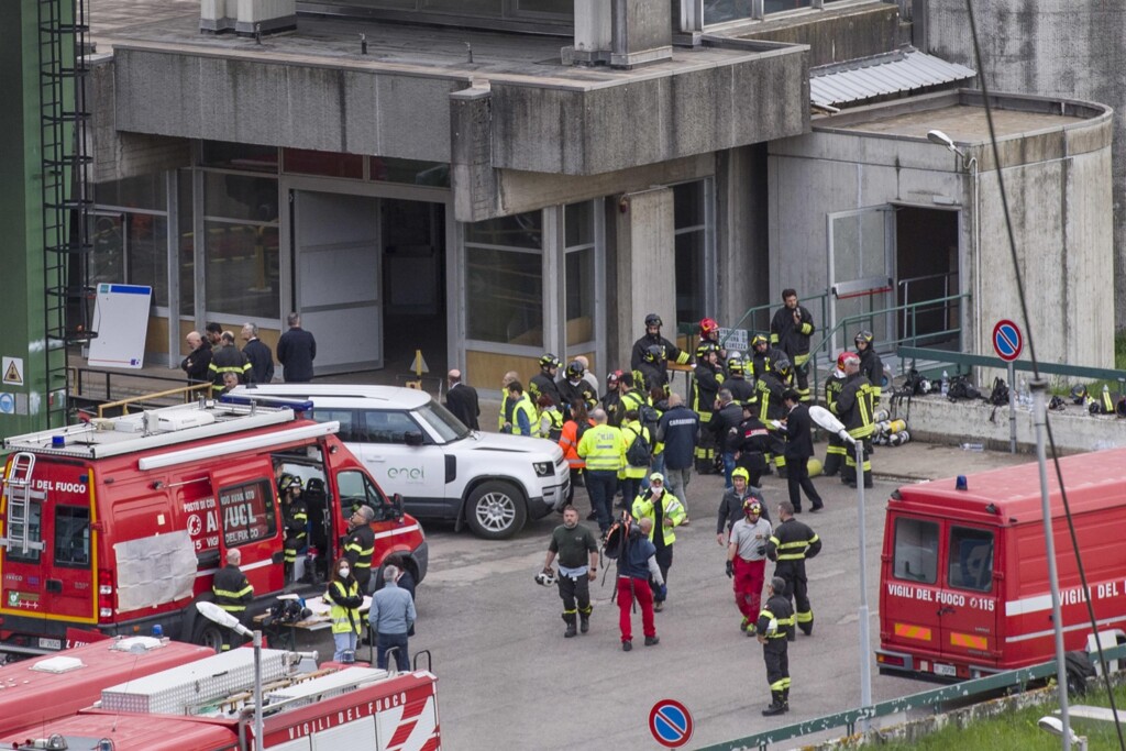 esplosione centrale suviana