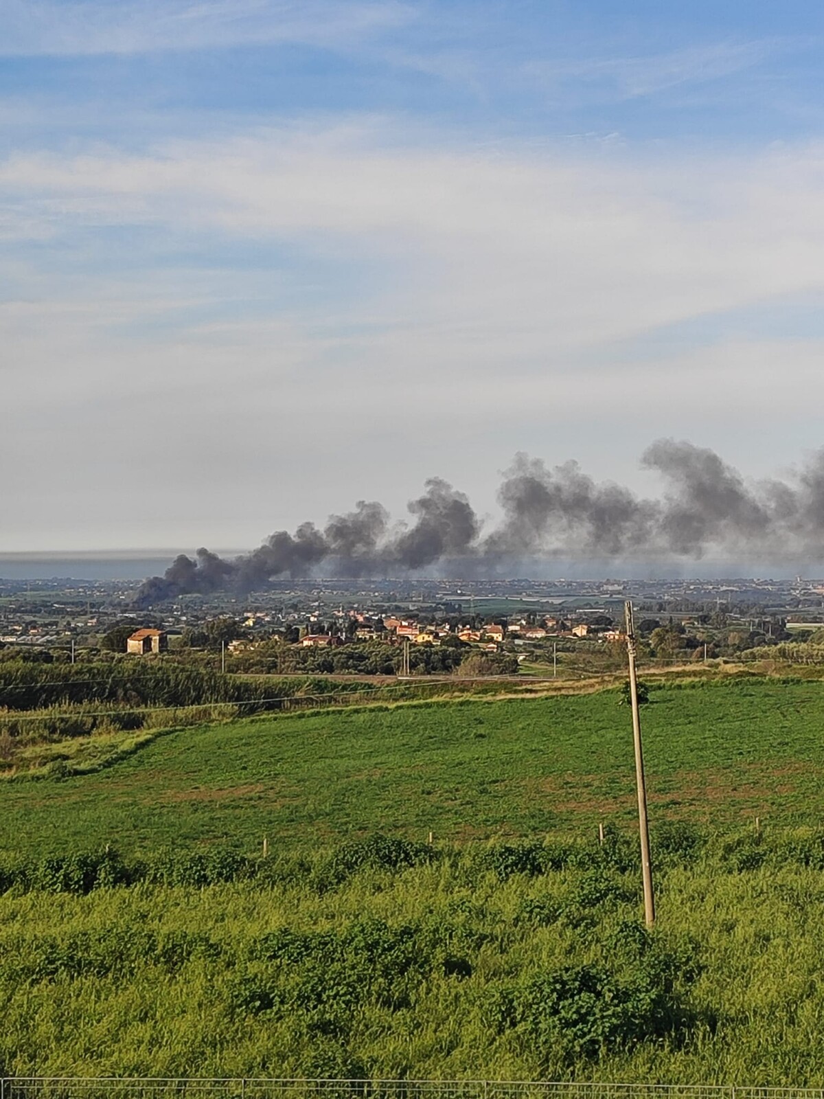 incendio ardea roma