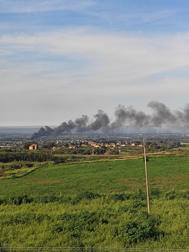 incendio ardea roma