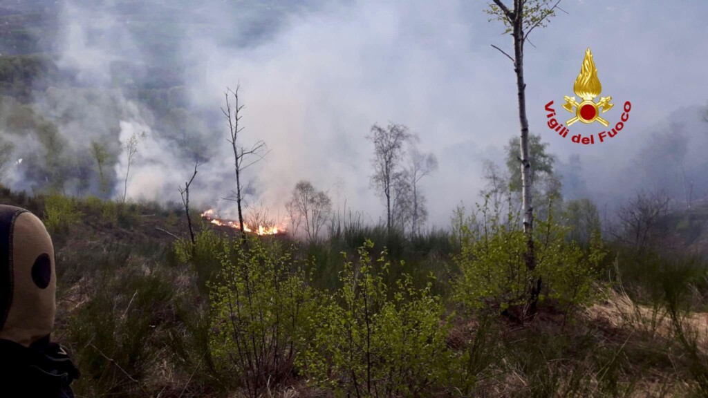 incendio donato biella piemonte