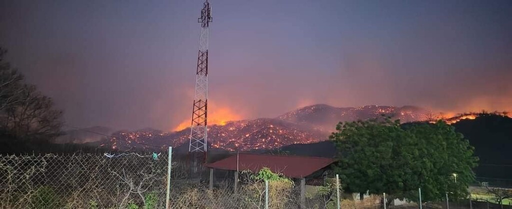 incendio oaxaca messico