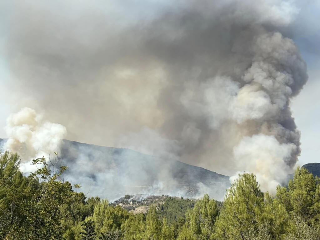 incendio tarbena spagna