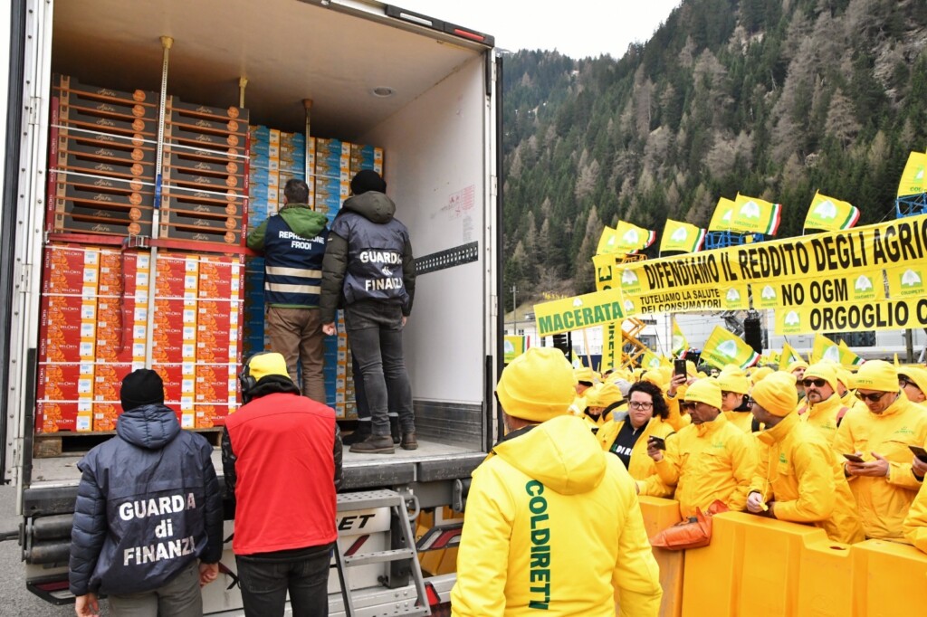 manifestazione coldiretti brennero