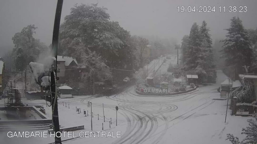 neve gambarie maltempo calabria