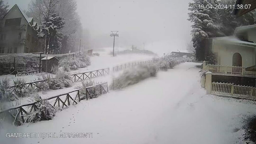 neve gambarie maltempo calabria