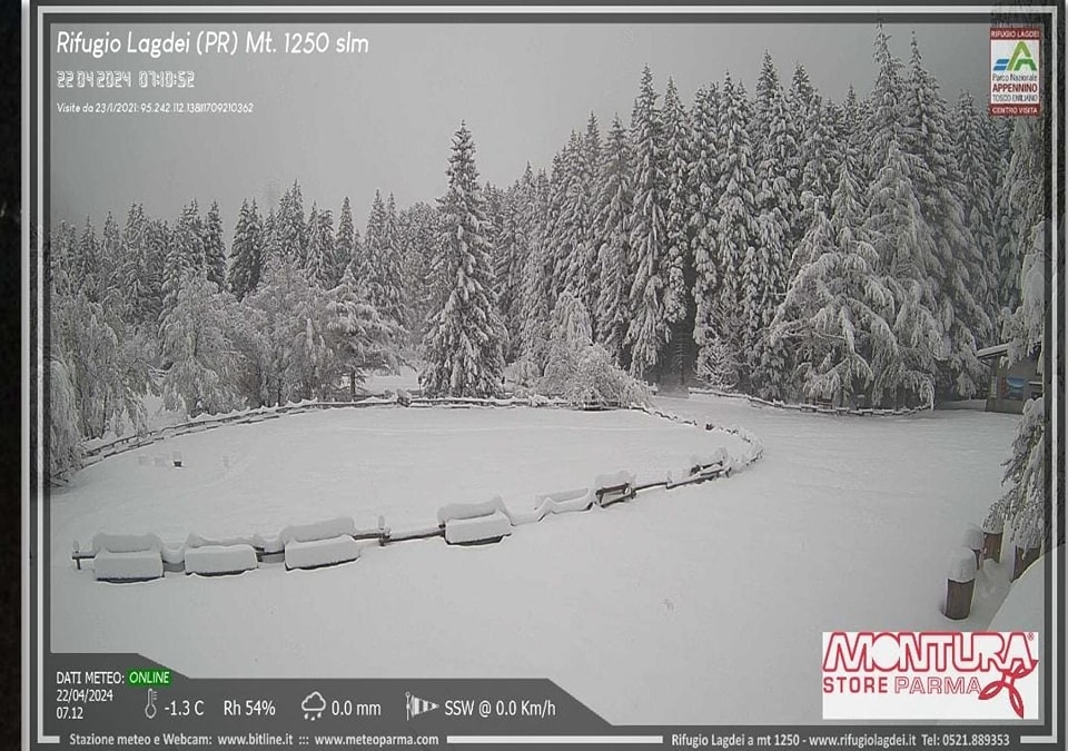 neve oggi nord italia