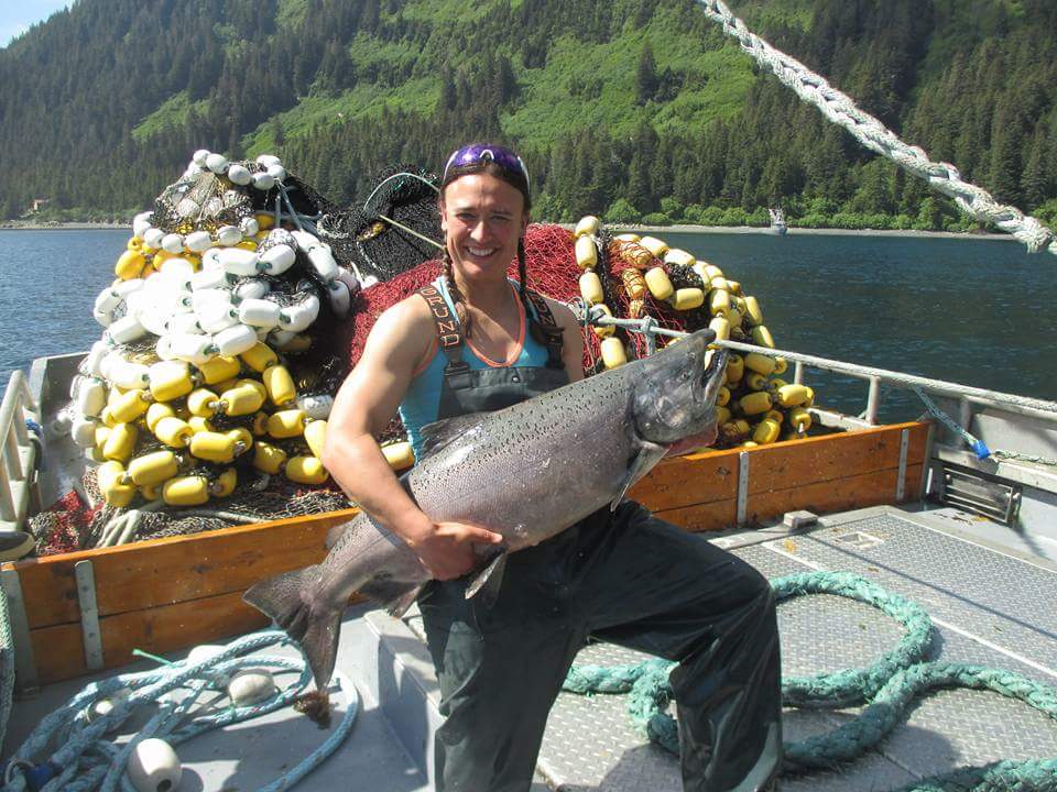 pescatrice con salmone