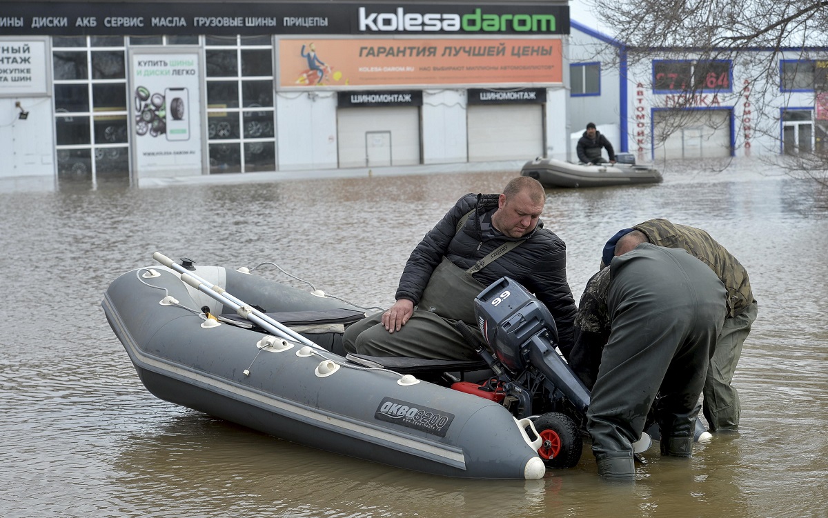 inondazioni russia orenburg