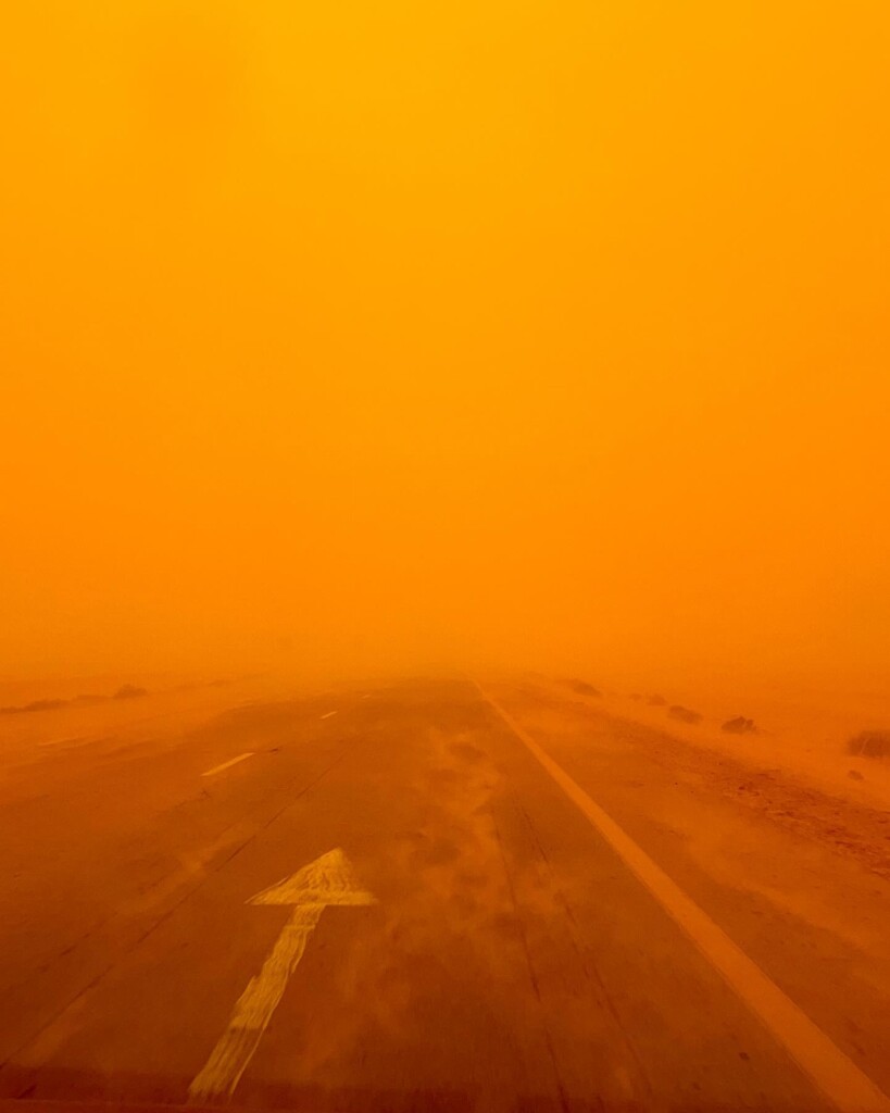 tempesta di sabbia libia