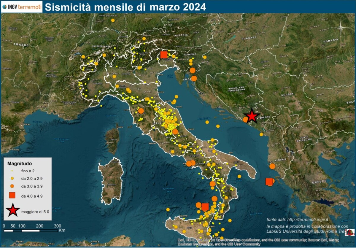 terremoti marzo 2024