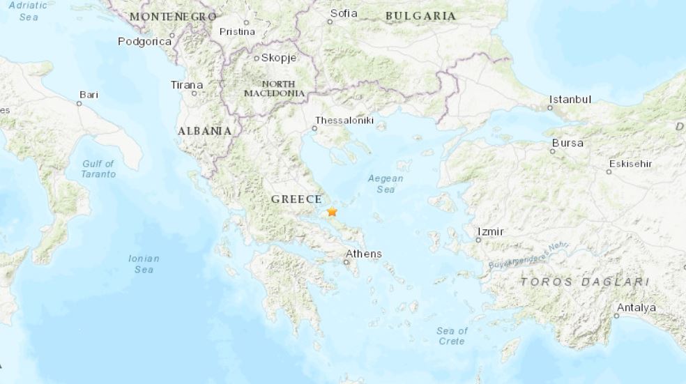 terremoto grecia oggi