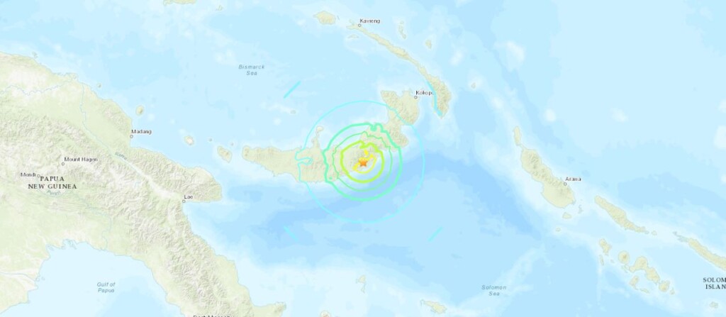 terremoto papua nuova guinea