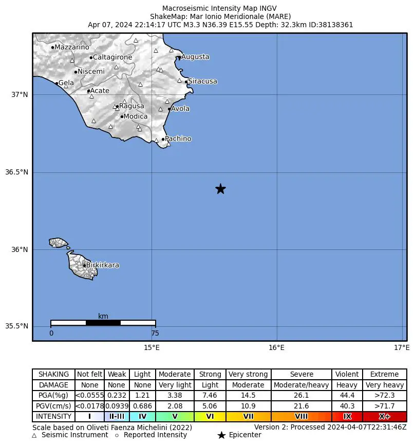 terremoto sicilia ionio