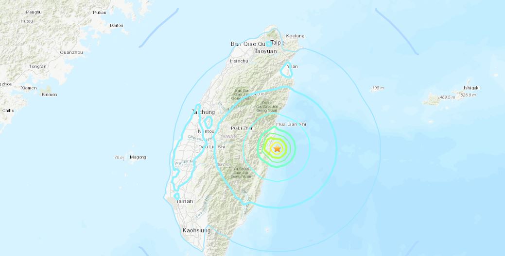 terremoto taiwan