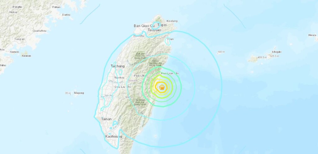 terremoto taiwan