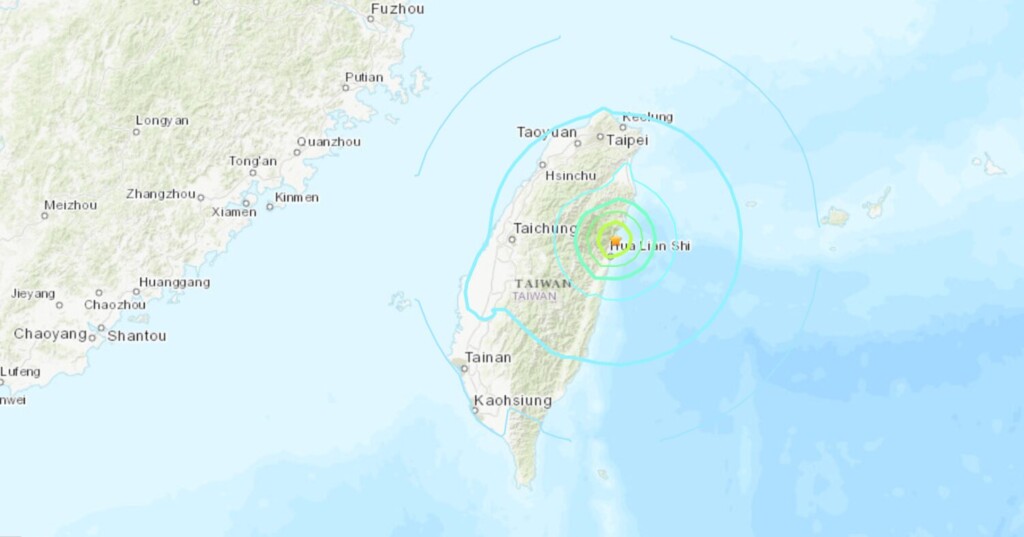 terremoto taiwan