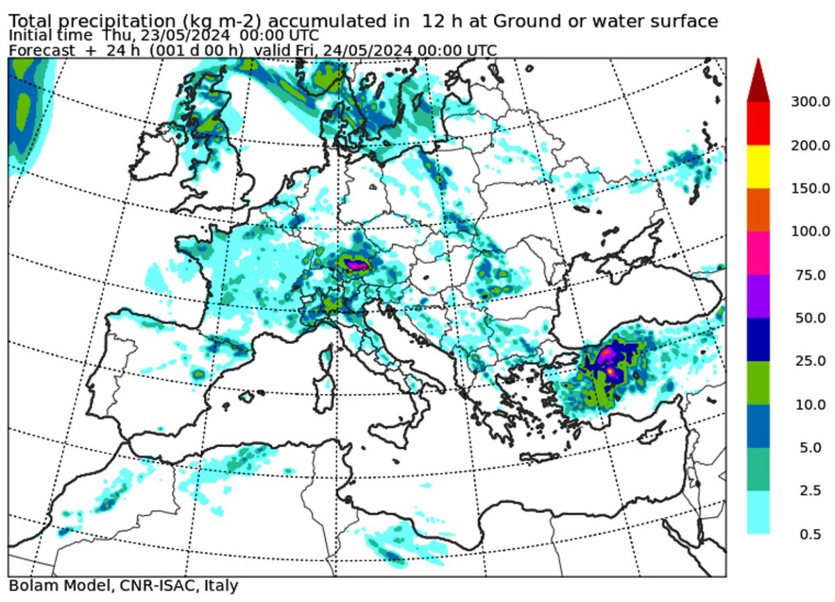 allerta meteo 23 maggio 2024