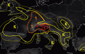 allerta meteo estofex oggi domani