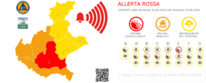 allerta meteo veneto 22 maggio