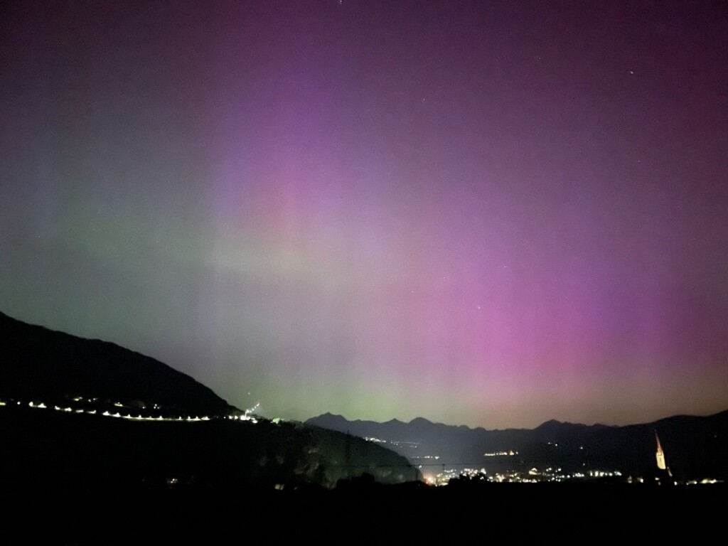 aurora boreale bressanone