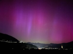 tempesta geomagnetica g5 aurora boreale bressanone