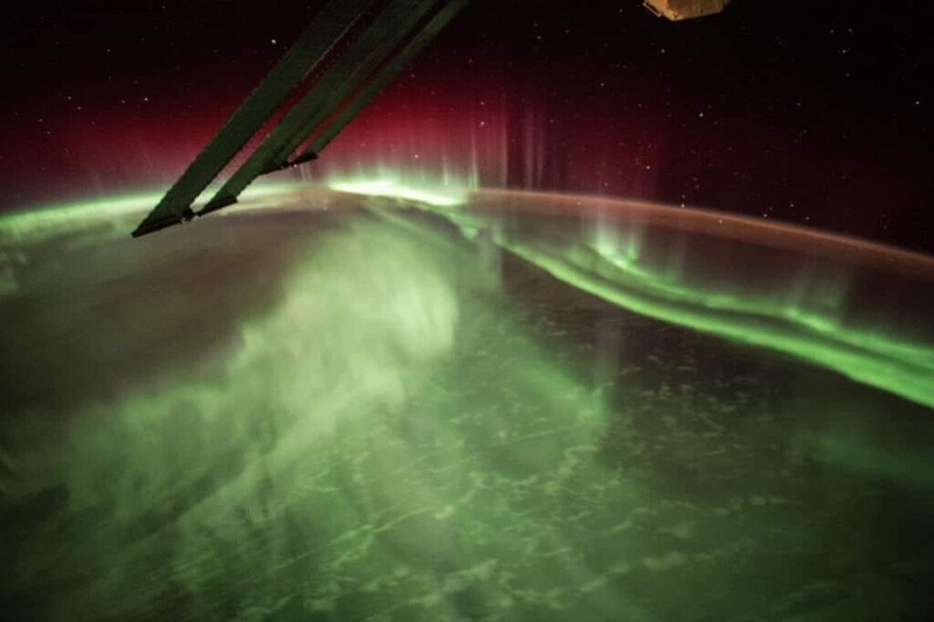 aurora polare ISS