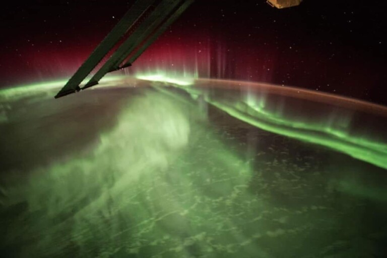 aurora polare ISS