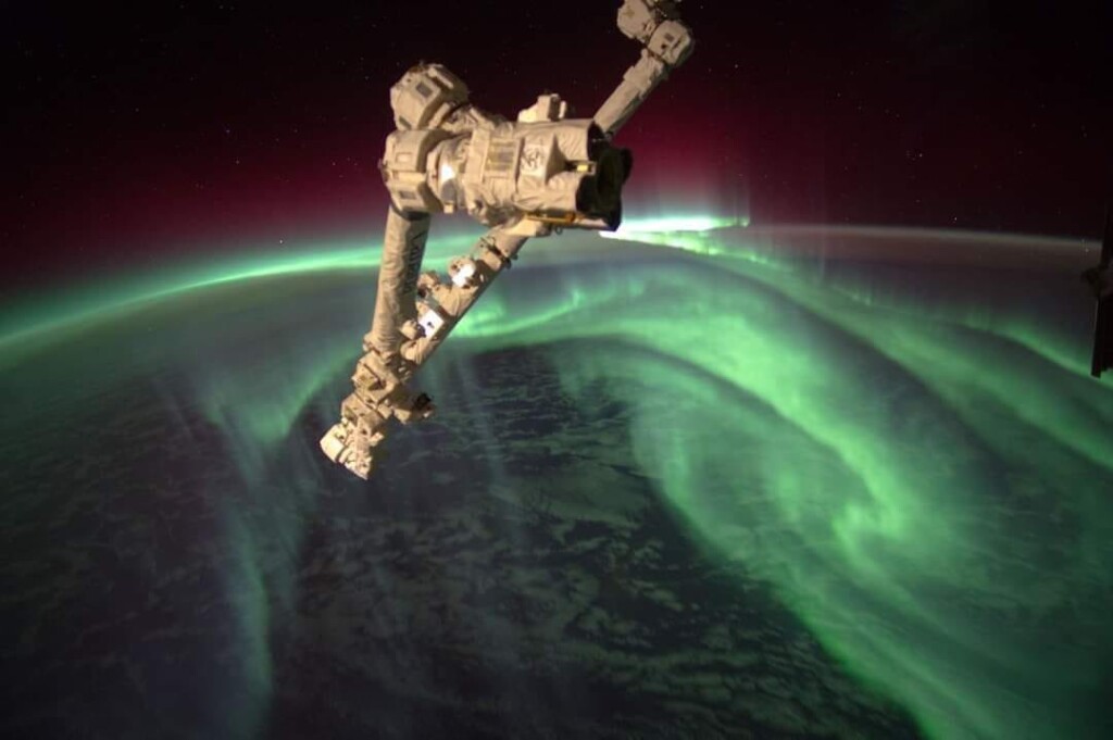 aurora polare ISS