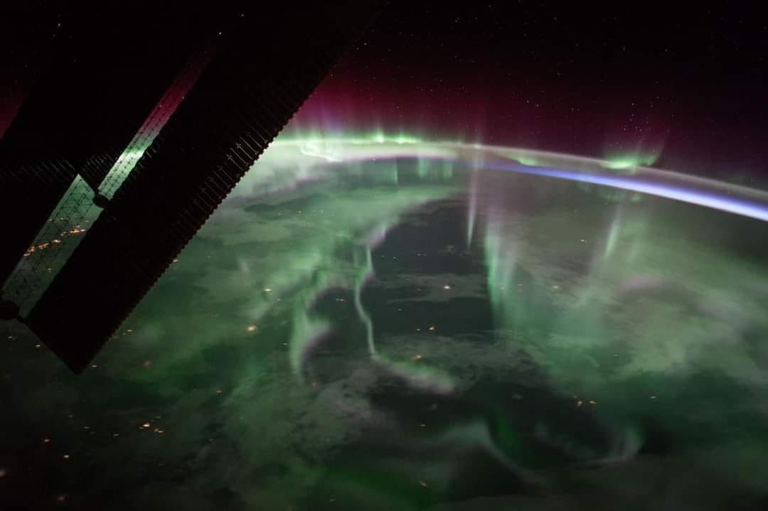 aurora polare ISS