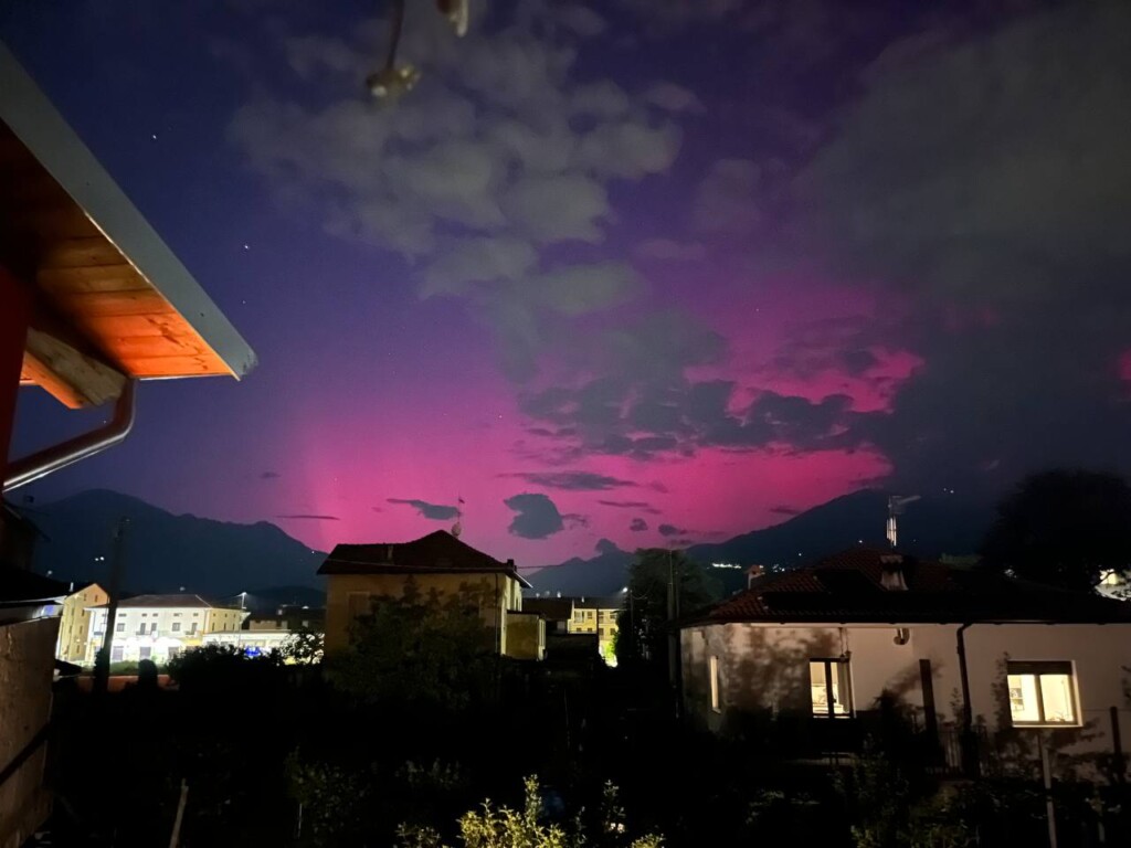 aurora polare Ivrea