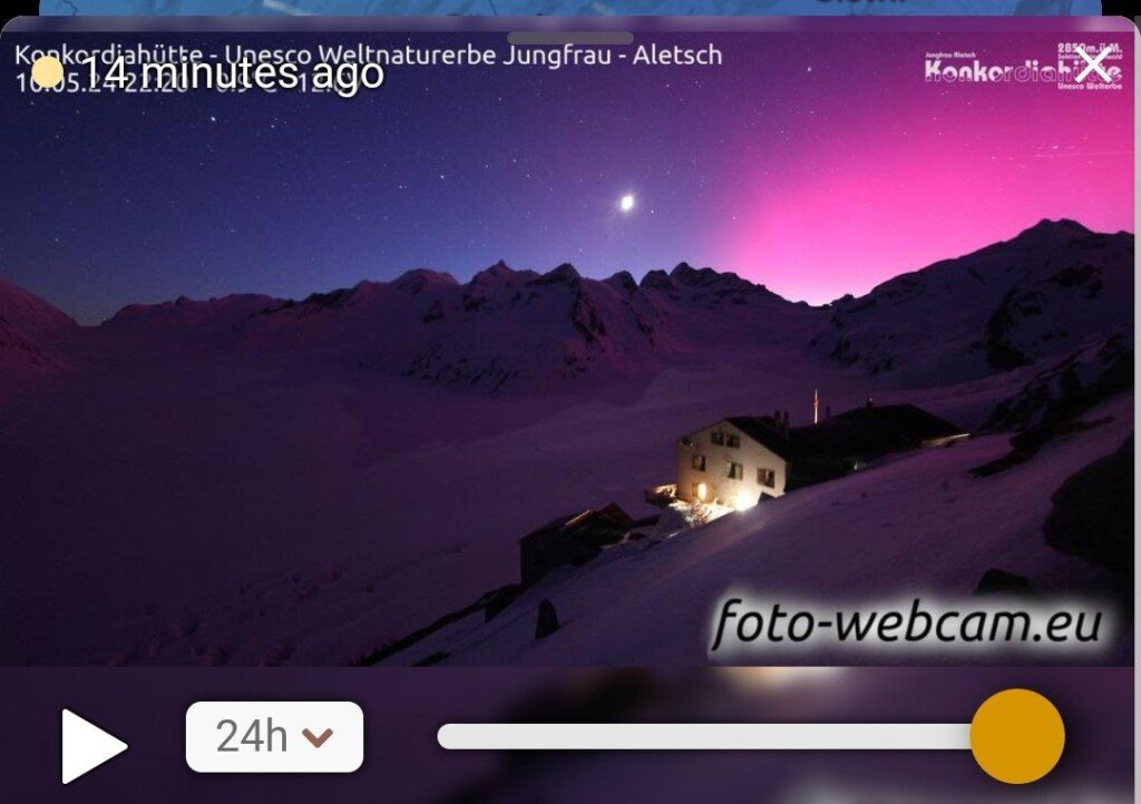 aurora polare Jungfrau