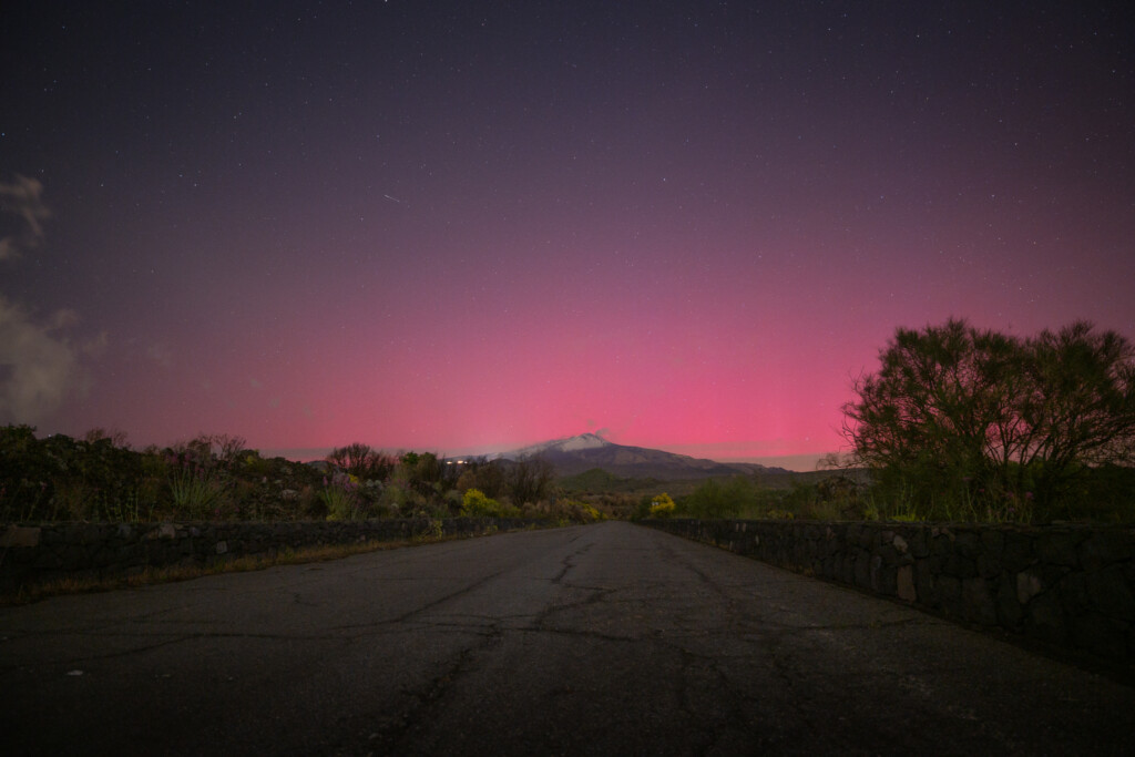 aurora polare etna