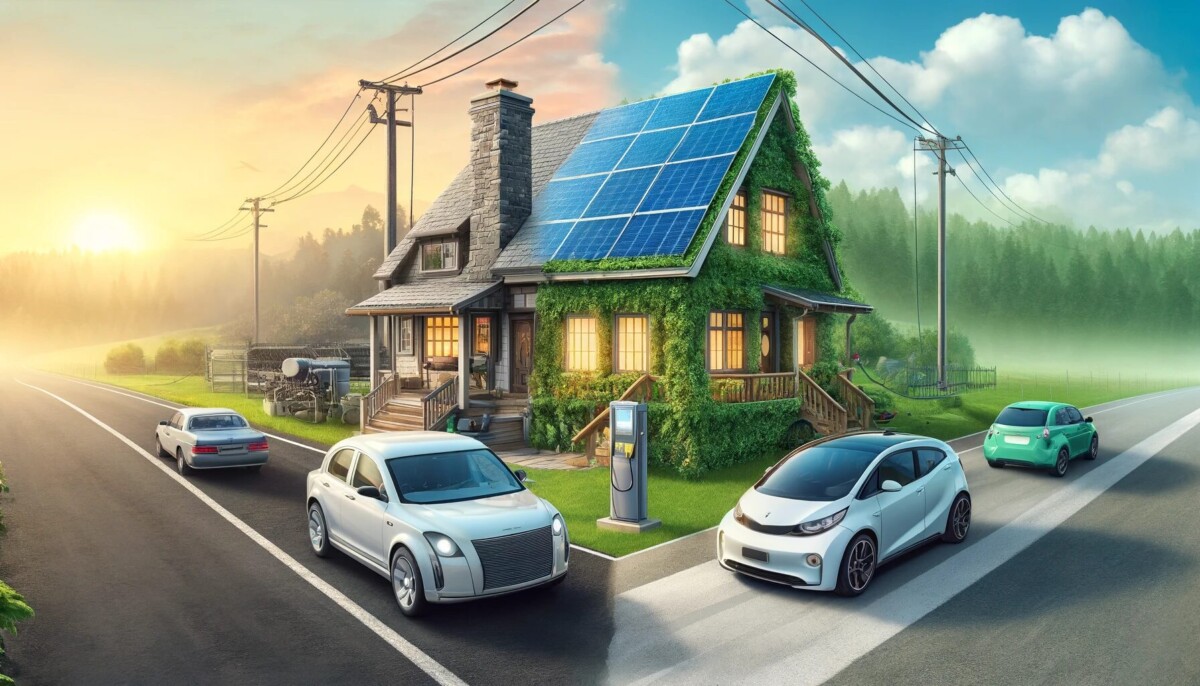 auto elettrica case green transizione ecologica obiettivi climatici