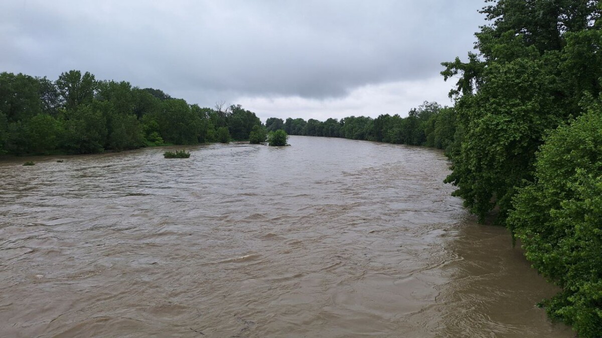 fiume po maltempo piemonte