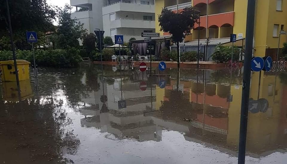 maltempo allagamenti lignano sabbiadoro