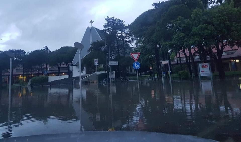 maltempo allagamenti lignano sabbiadoro