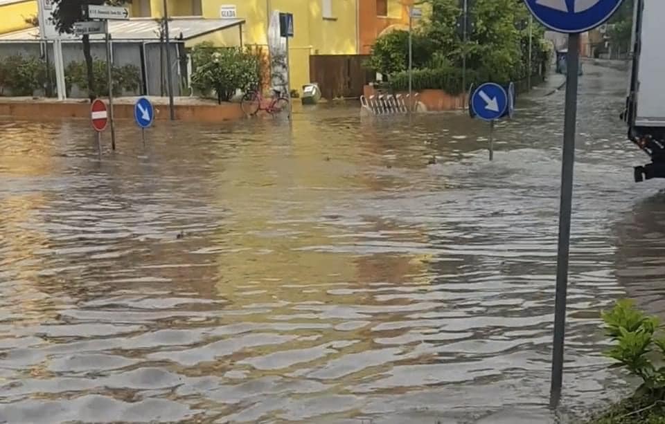 maltempo allagamenti lignano sabbiadoro