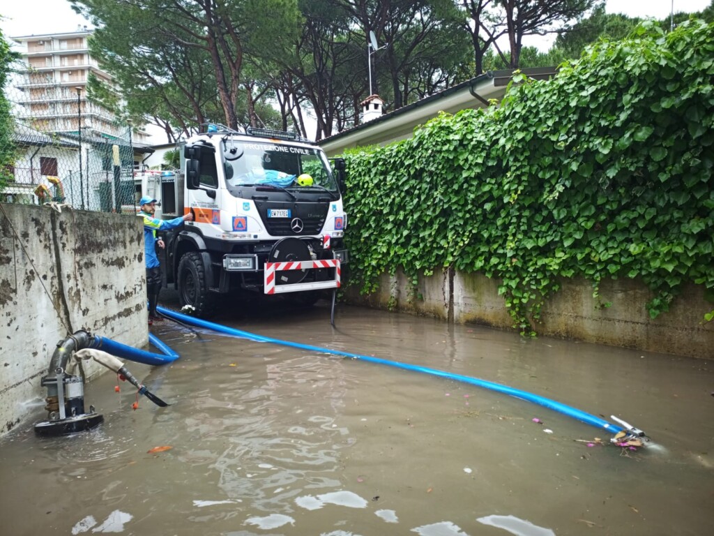 maltempo allagamenti lignano sabbiadoro