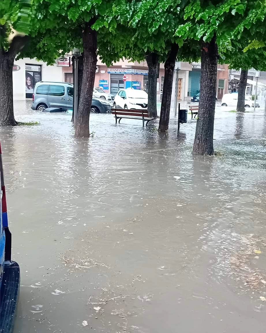 maltempo allagamenti lizzanello puglia