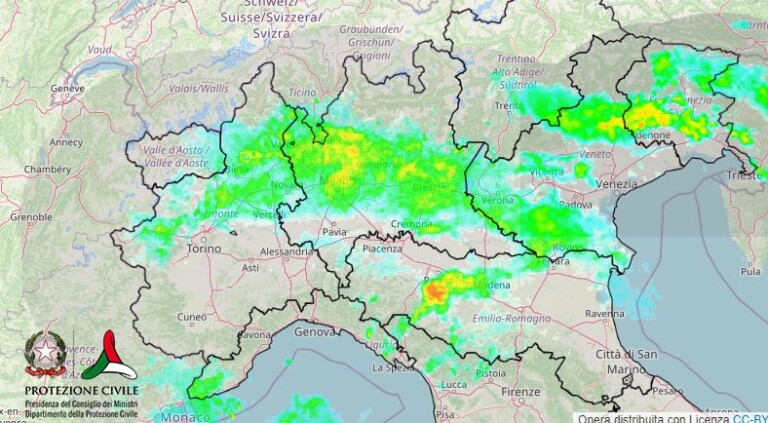 maltempo oggi temporali nord