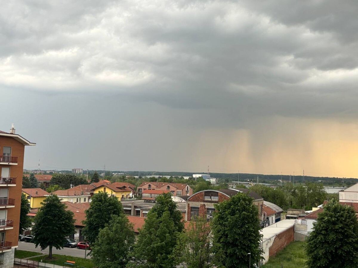 maltempo piemonte temporale torino