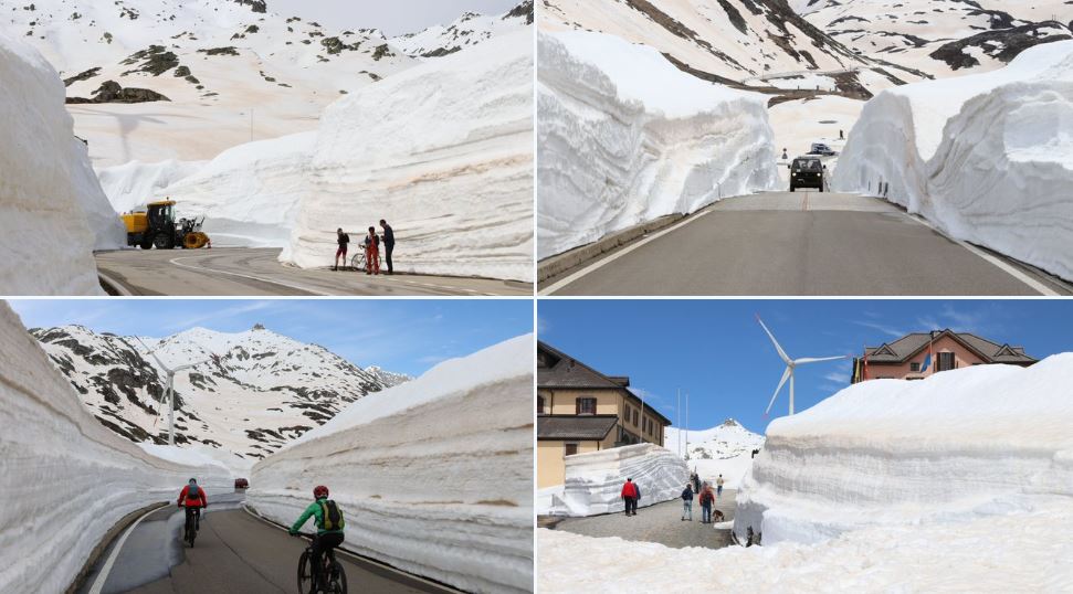 passo san gottardo neve