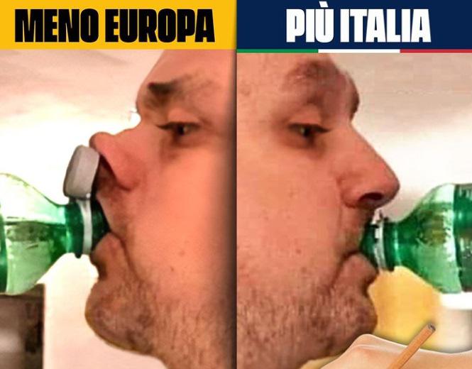 tappo bottiglia plastica salvini