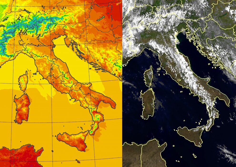 temperature massime 4 maggio 2024