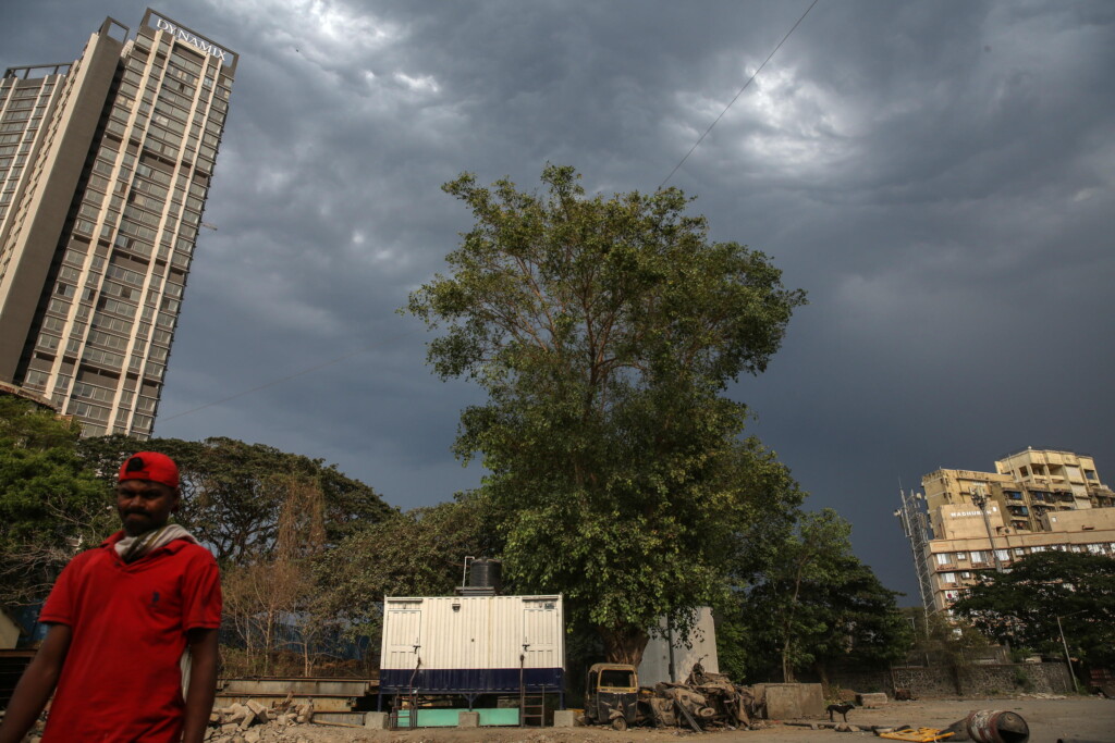 tempesta di polvere mumbai