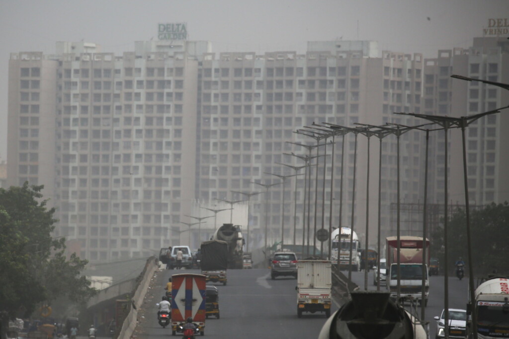 tempesta di polvere mumbai