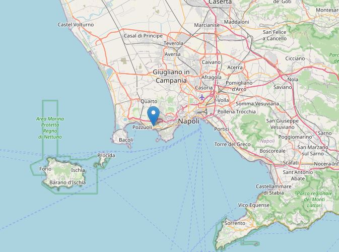 terremoto campi flegrei pozzuoli