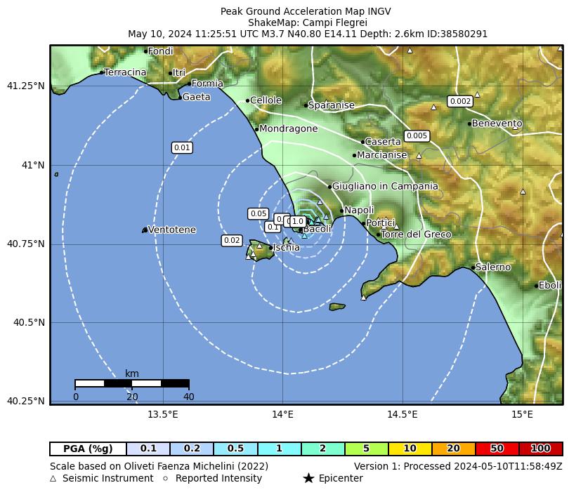 terremoto pozzuoli campi flegrei